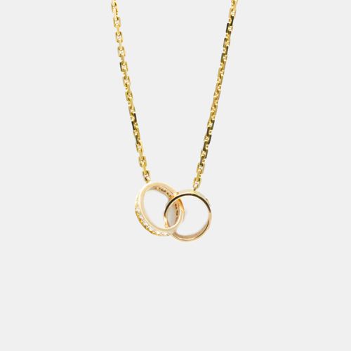 K Gold and Diamond Love Pendant Necklace - Cartier - Modalova