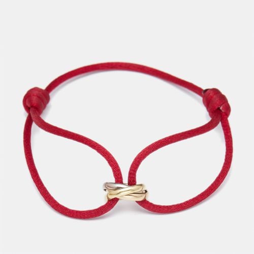 Trinity 18k Three Tone Cord Bracelet - Cartier - Modalova