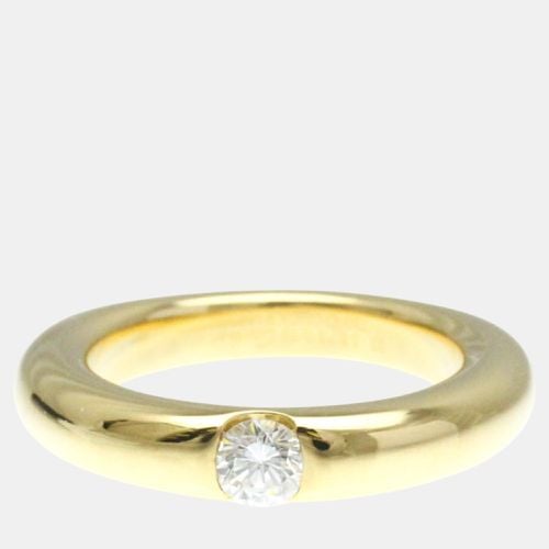 K Gold and Diamond Ellipse Band Ring EU 53 - Cartier - Modalova