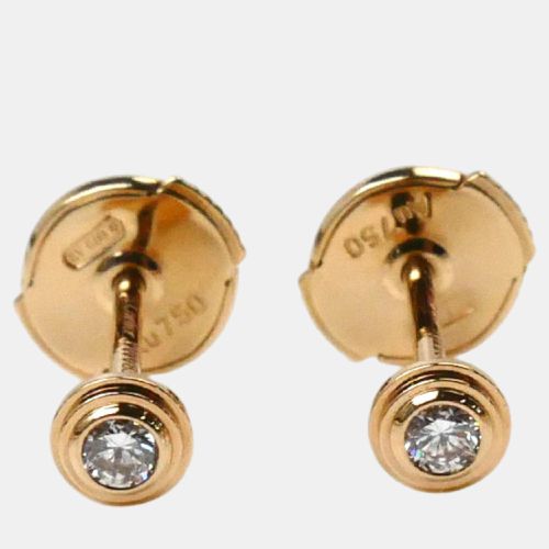 K Gold Diamond Earrings - Cartier - Modalova