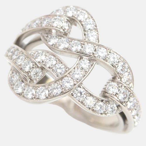 Diamond Ring Gold 750WG Metal - Cartier - Modalova