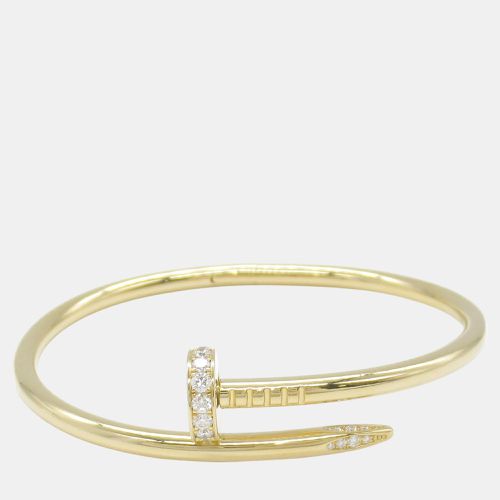 K Gold Juste Un Clou Diamond Bracelet - Cartier - Modalova