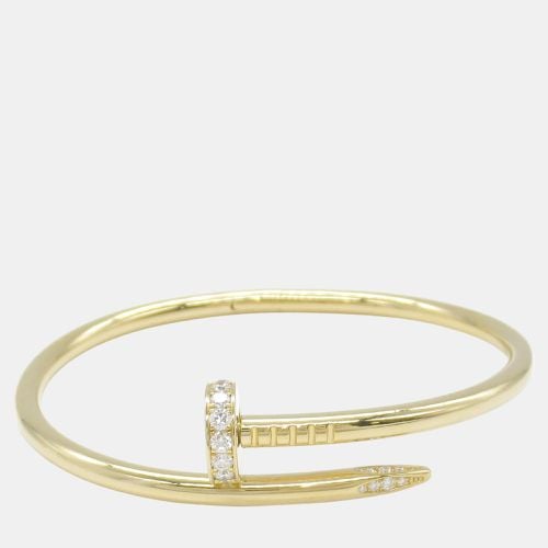 Juste Un Clou Diamond Bracelet 18k Gold Clear Metal - Cartier - Modalova