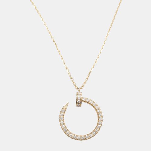 Gold Diamond Necklace Clear Metal - Cartier - Modalova