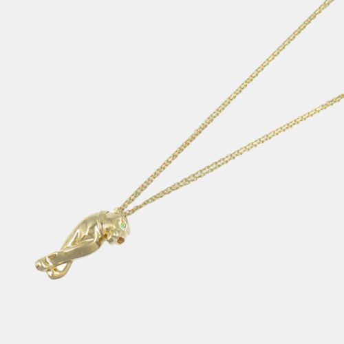 Panthere Necklace 18k Gold Green Metal - Cartier - Modalova