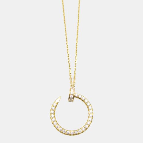 K Gold Diamond Necklace Gold Metal - Cartier - Modalova