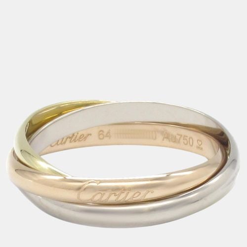 K Rose, and White Gold Trinity Band Ring EU 64 - Cartier - Modalova