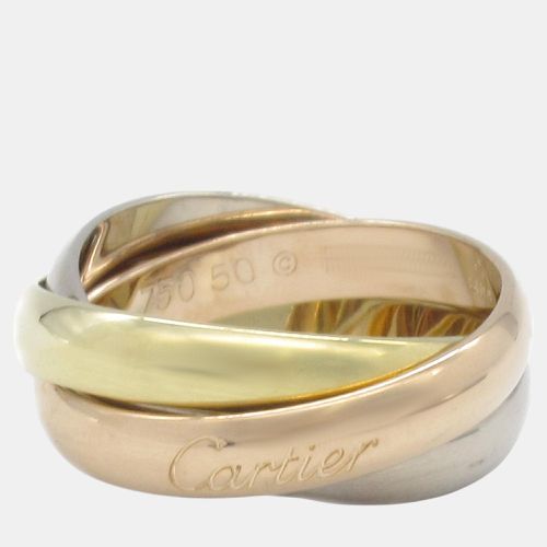 K Rose, and White Gold Trinity Band Ring EU 50 - Cartier - Modalova