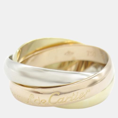 K Rose, and White Gold Trinity Band Ring EU 50 - Cartier - Modalova