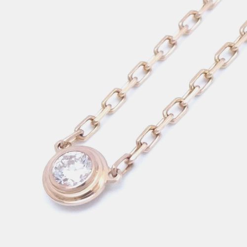 D'Amour Sm Necklace Diamond 18K Pg Metal - Cartier - Modalova