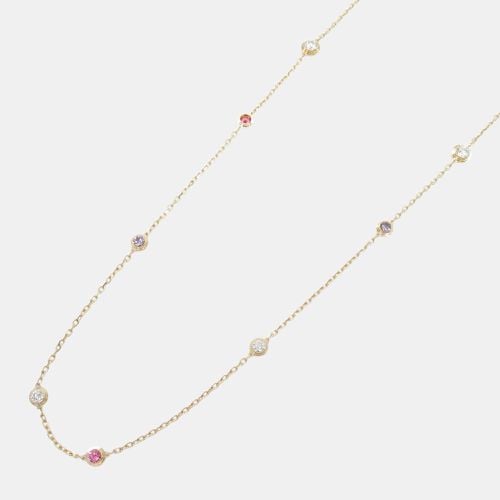 K Rose Multicolor Diamants Légers De Chain Necklace - Cartier - Modalova