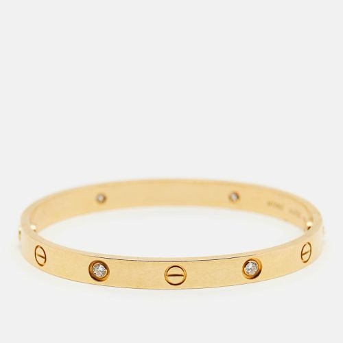 Love 4 Diamond 18k Gold Bracelet 18 - Cartier - Modalova