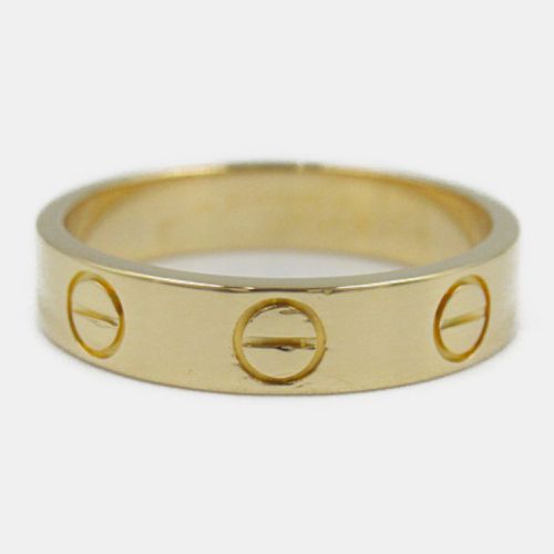 K Gold Mini Love Ring EU 46 - Cartier - Modalova