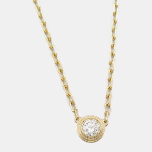 K Gold D'amour Diamond Necklace - Cartier - Modalova