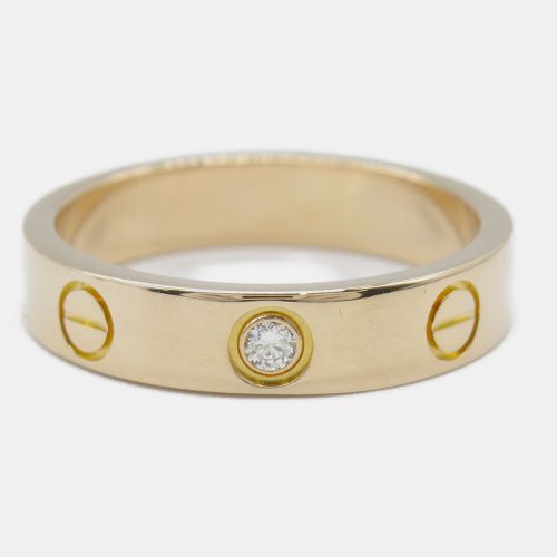 K Rose Diamond Mini Love Ring EU 49 - Cartier - Modalova