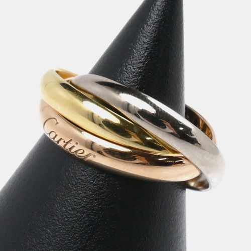 K Yellow, Rose, Gold Trinity Ring EU 53 - Cartier - Modalova