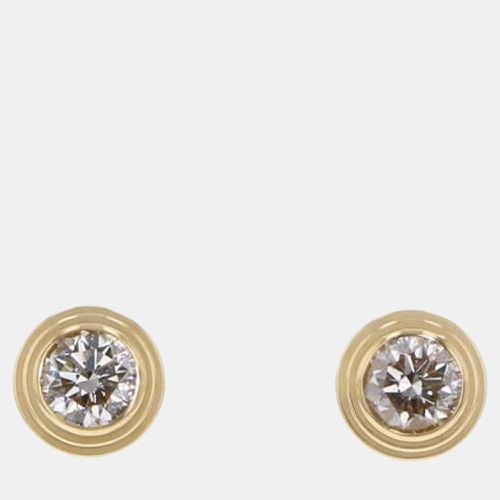 K Gold and Diamond D'amour Earrings - Cartier - Modalova