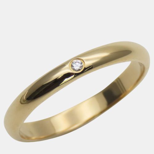 K Gold Diamond Wedding Band Ring EU 50 - Cartier - Modalova