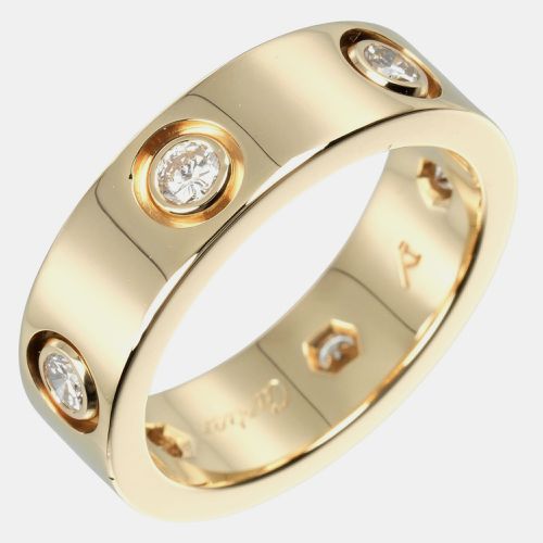 K Gold Diamond Love Ring EU 49 - Cartier - Modalova