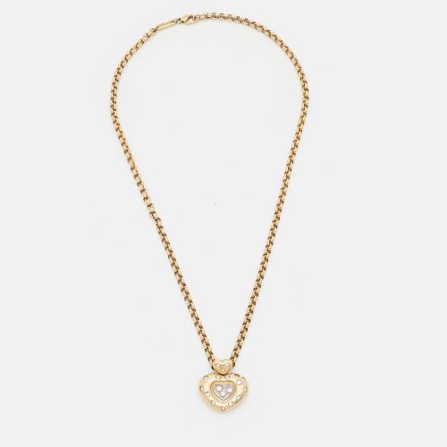 Chopard Happy Diamonds 18k Gold Pendant Necklace - Cartier - Modalova