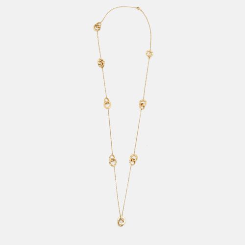 Love Interlocking Loops 18k Gold Long Necklace - Cartier - Modalova