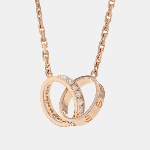 K Rose and Diamond Love Pendant Necklace - Cartier - Modalova