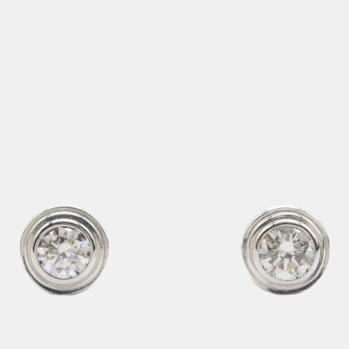 K Gold Diamond D'Amour XS Pierced Earrings - Cartier - Modalova