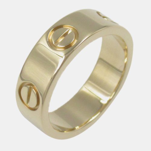 K Gold Classic Love Ring - Cartier - Modalova