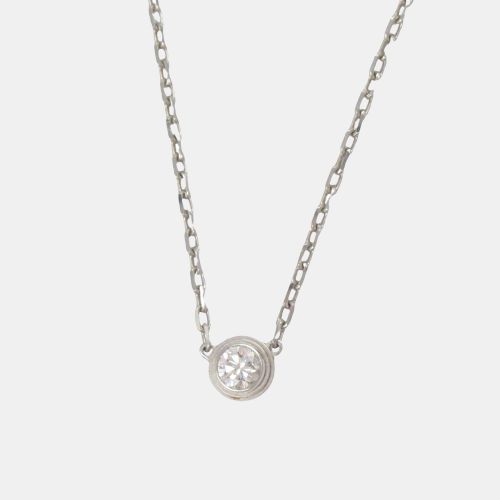 D'amour 18K Gold and Diamond Pendant Necklace - Cartier - Modalova