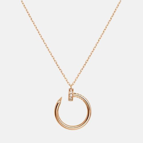 K Rose and Diamond Juste un Clou Pendant Necklace - Cartier - Modalova