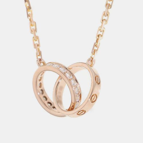 K Rose and Diamond Baby Love Necklace - Cartier - Modalova