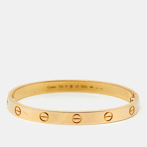 Love 18K Gold Bracelet 17 - Cartier - Modalova