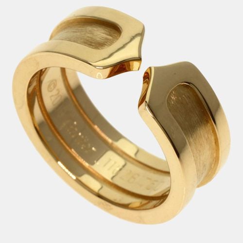 K Gold C De Band Ring EU 47 - Cartier - Modalova