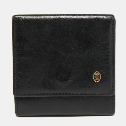 Leather Flap Coin Purse - Cartier - Modalova