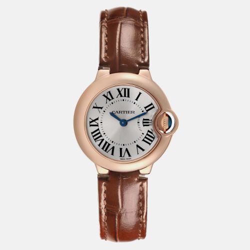 Ballon Bleu Dial Rose Gold Ladies Watch W6900256 28 mm - Cartier - Modalova