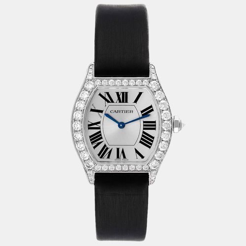 K White Gold Tortue WA507231 Manual Winding Women's Wristwatch 28 mm - Cartier - Modalova