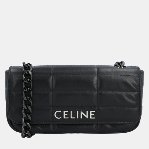 Calfskin Matelassé Monochrome Chain Shoulder Bag - Celine - Modalova