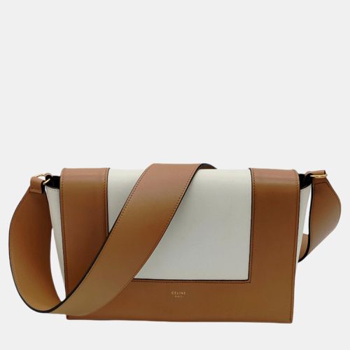 Neutrals Leather Frame Shoulder Bag - Celine - Modalova