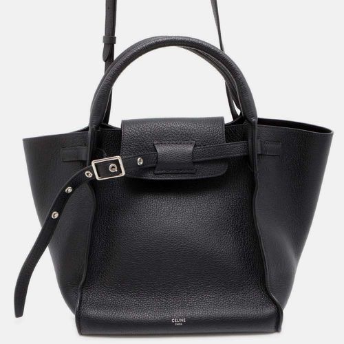 Celine Black Leather Big Bag - Celine - Modalova