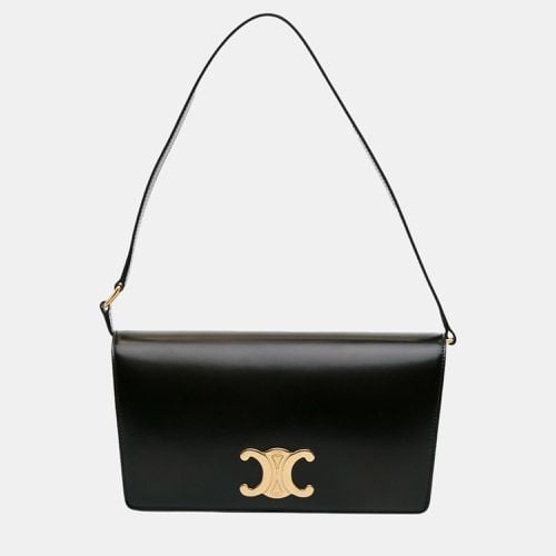 Leather Trapeze Triomphe Shoulder Bag - Celine - Modalova