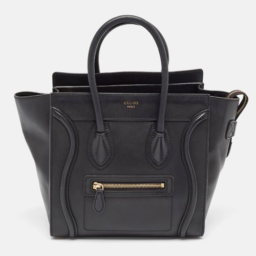 Leather Micro Luggage Tote - Celine - Modalova