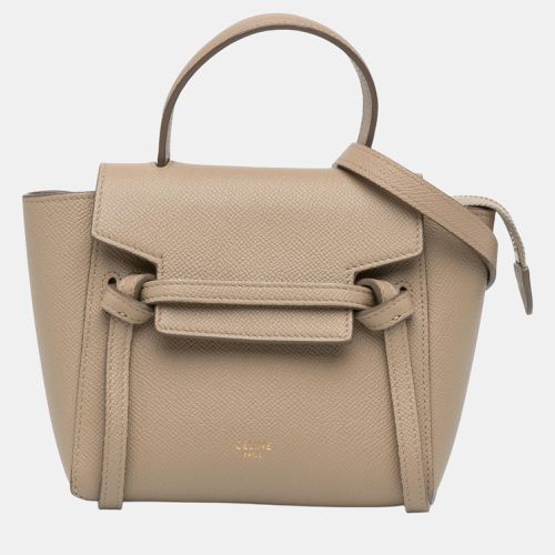 Nano Leather Belt Satchel - Celine - Modalova