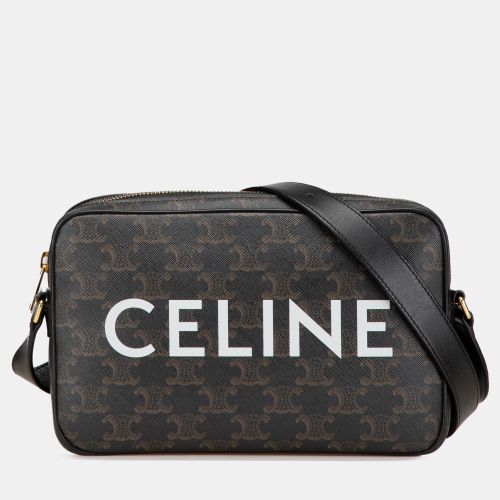 Triomphe Coated Canvas Logo Crossbody - Celine - Modalova