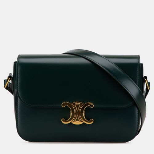 Classique Shiny Calfskin Triomphe Crossbody Bag - Celine - Modalova