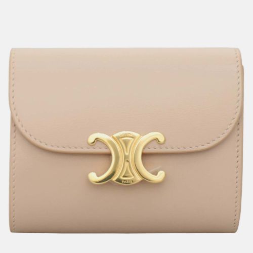 Small Flap Wallet Triomphe Wallet - Celine - Modalova
