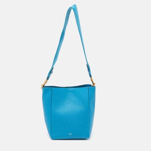 Leather Small Sangle Bucket Bag - Celine - Modalova