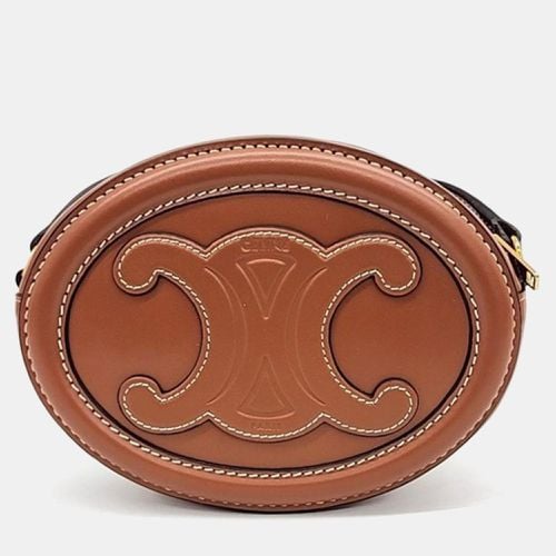 Leather Oval Pulse Crossbody Bag - Celine - Modalova