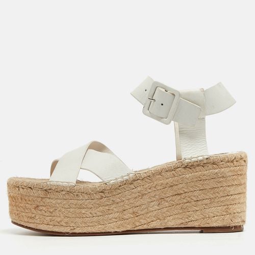 Leather Espadrille Sandals Size 41 - Celine - Modalova