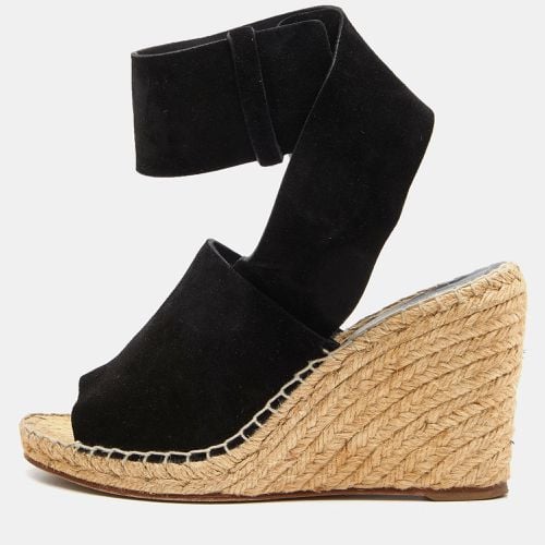 Suede Espadrille Wedge Sandals Size 39 - Celine - Modalova