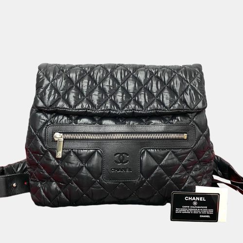 Cocoon Quilted Nylon Leather Backpack Leather - Chanel - Modalova